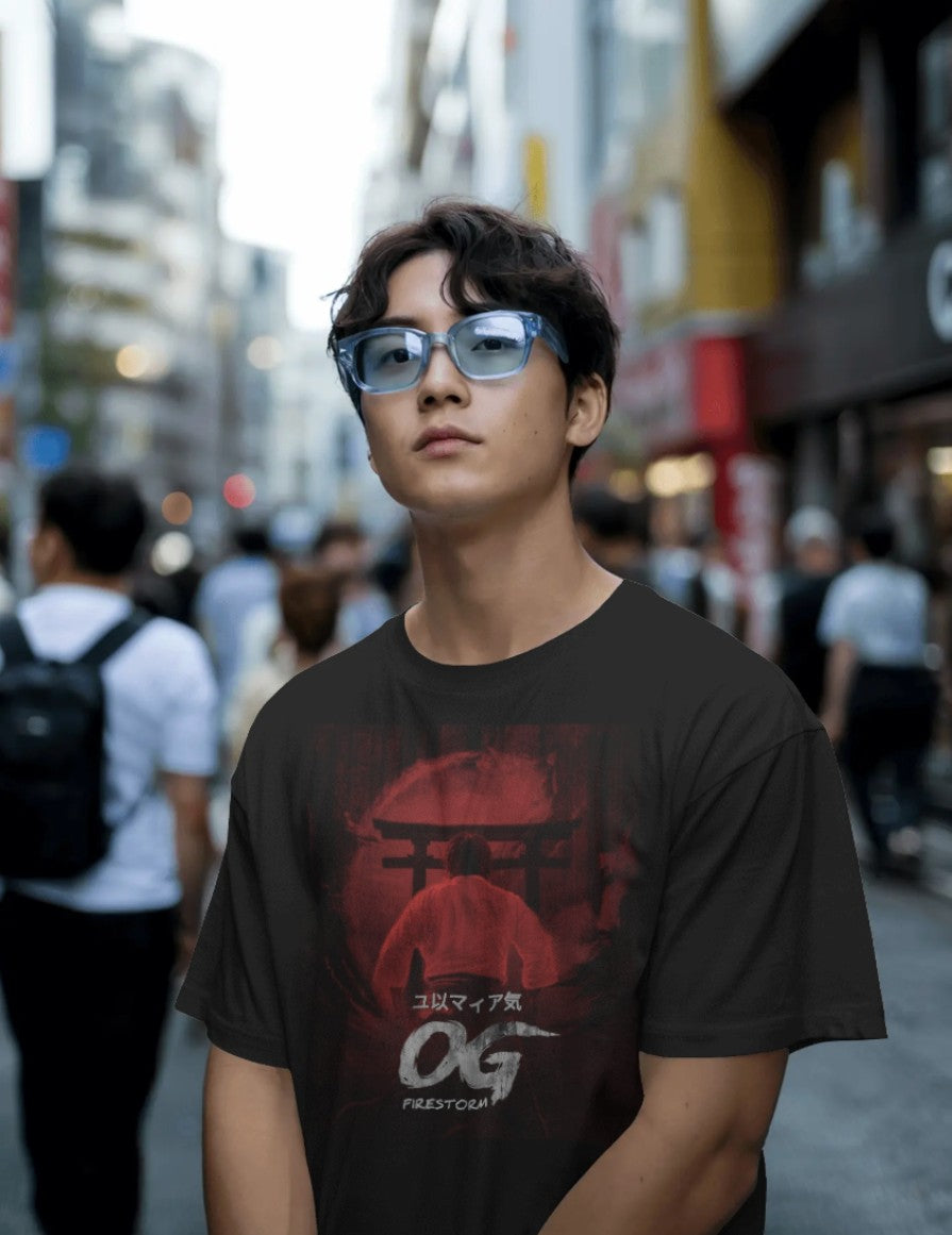 PAWAN KALYAN'S OG FIRESTORM T- SHIRT