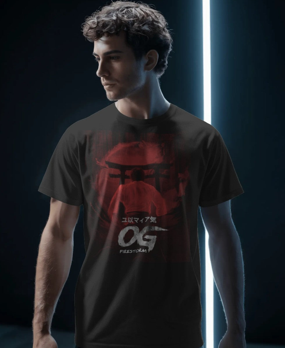 PAWAN KALYAN'S OG FIRESTORM T- SHIRT